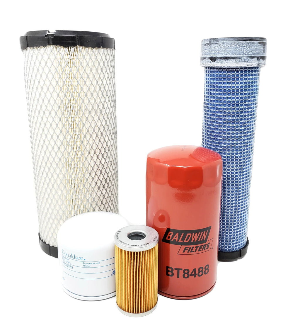 CFKIT Maintenance Filter Kit for Kubota MX5000DT, MX5000F Tractor w/V2403 Eng. - Crossfilters