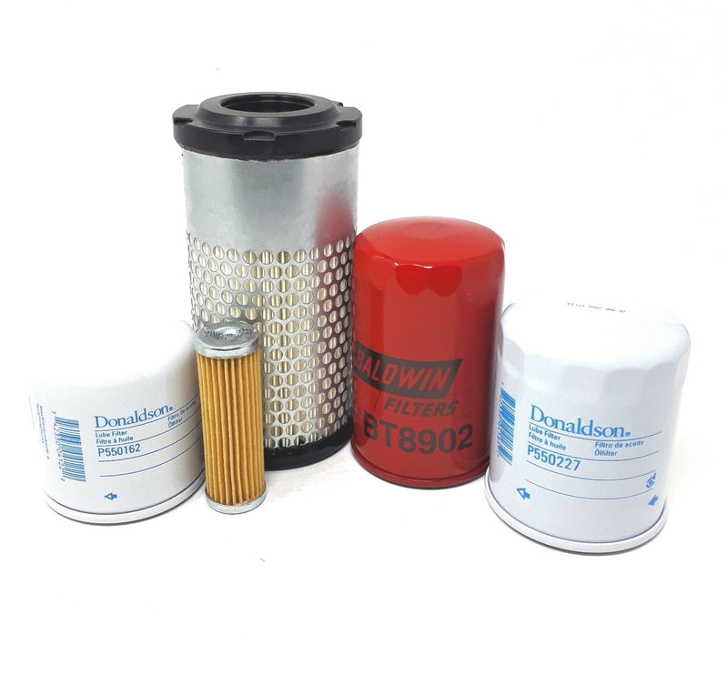 CFKIT Filter Kit for Kubota B2400DT B2400HST w/D1105-D10 Eng. Single Air S/N 73461-up - Crossfilters