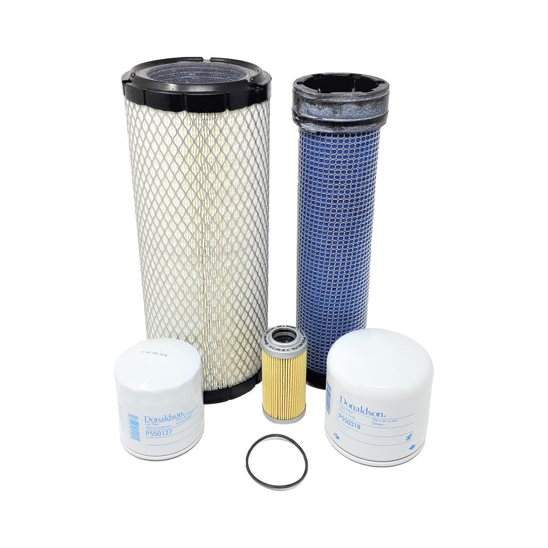 CFKIT Maint. Filter Kit for Kubota KX057-4 Excavators w/V2607-DI-E3 Eng. - Crossfilters