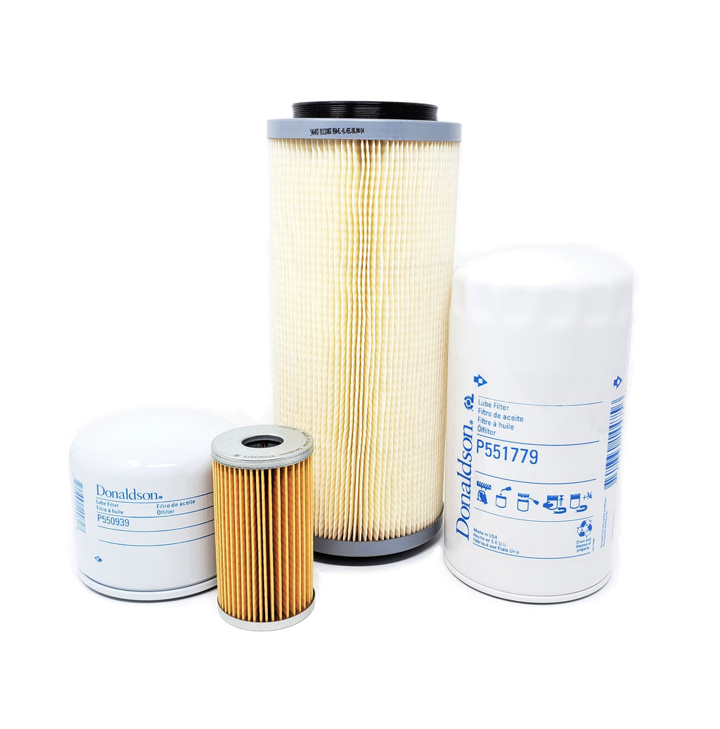 CFKIT Filter Kit for Kubota L35 w/D1703 Eng. (Single Air Filter) (No Cab Air Filter) - Crossfilters