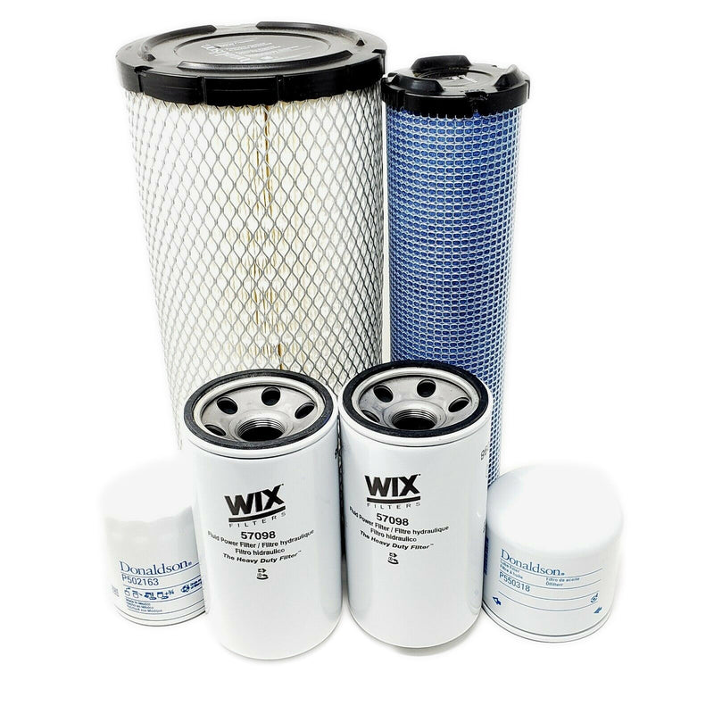 CFKIT Maintenance Filter Kit for Kubota M8540 M9540 Series w/V3800DI-T Eng. - Crossfilters