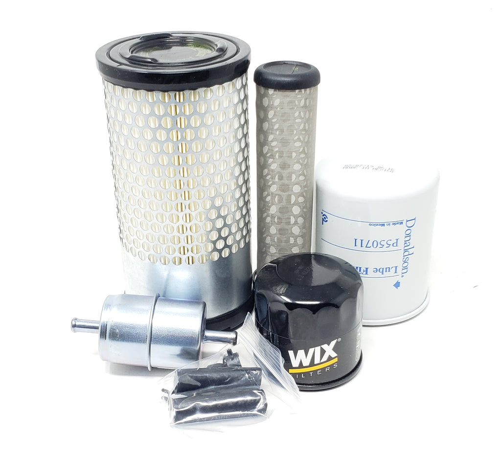 CFKIT Maintenance Filter Kit for Kubota ZG227 Zero-Turn Mower w/KGZ770-E2 Eng. - Crossfilters