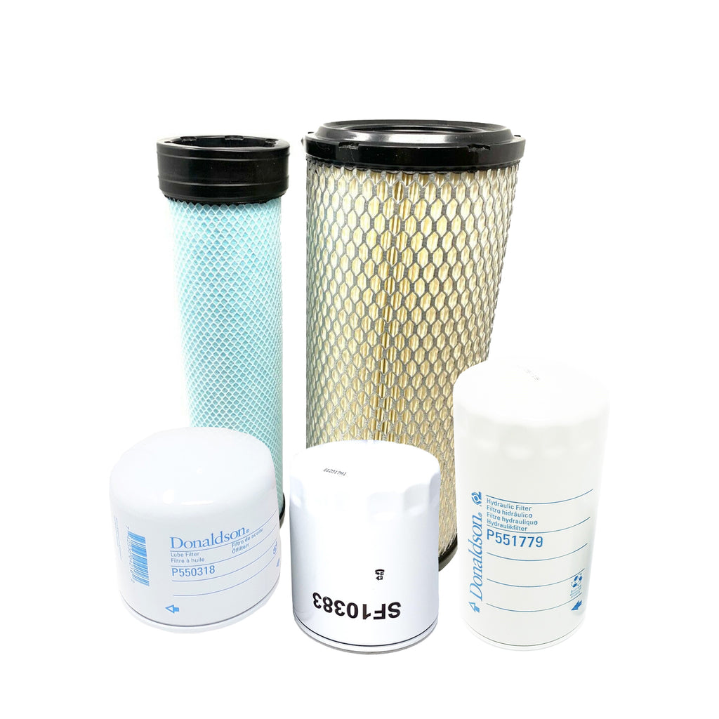 CFKIT Filter Kit for Kubota M7060 M6060 Series w/V3307-CR-TE4 Eng. - Crossfilters