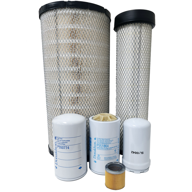 CFKIT Maintenance Filter Kit Compatible with Komatsu WA270-7/8 Wheel Loader