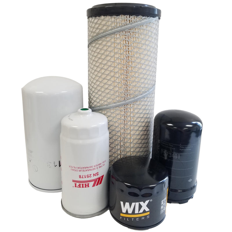 CFKIT Maintenance Kit Compatible with KIO Tractor Model NX5510H Turbo 3F183T Diesel FI