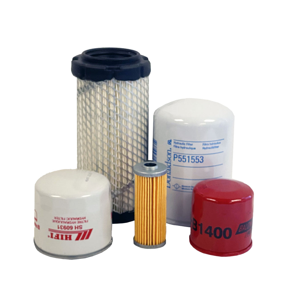 CFKIT Maintenance Filter Kit Compatible with LS Tractor MT125