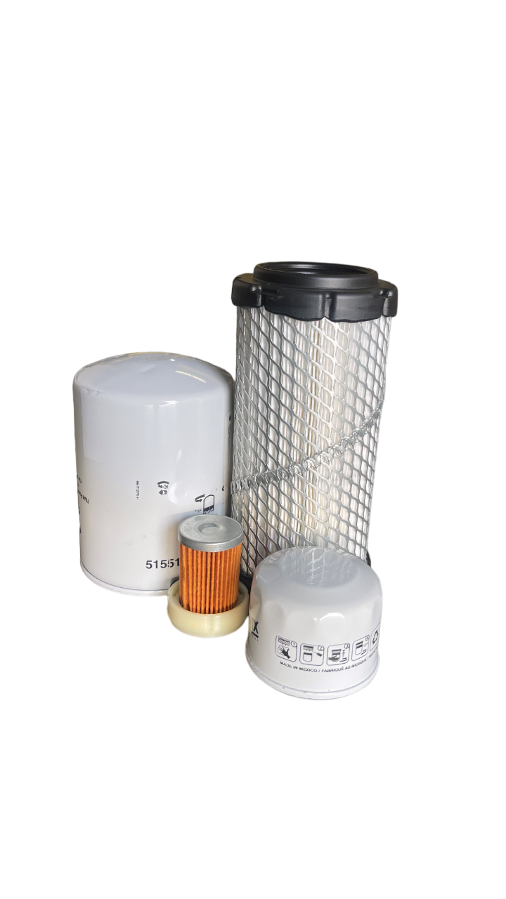 CFKIT Maintenance Filter Kit Compatible with LS Tractor MT225E (Roll bar model w/ S3L2 Eng)