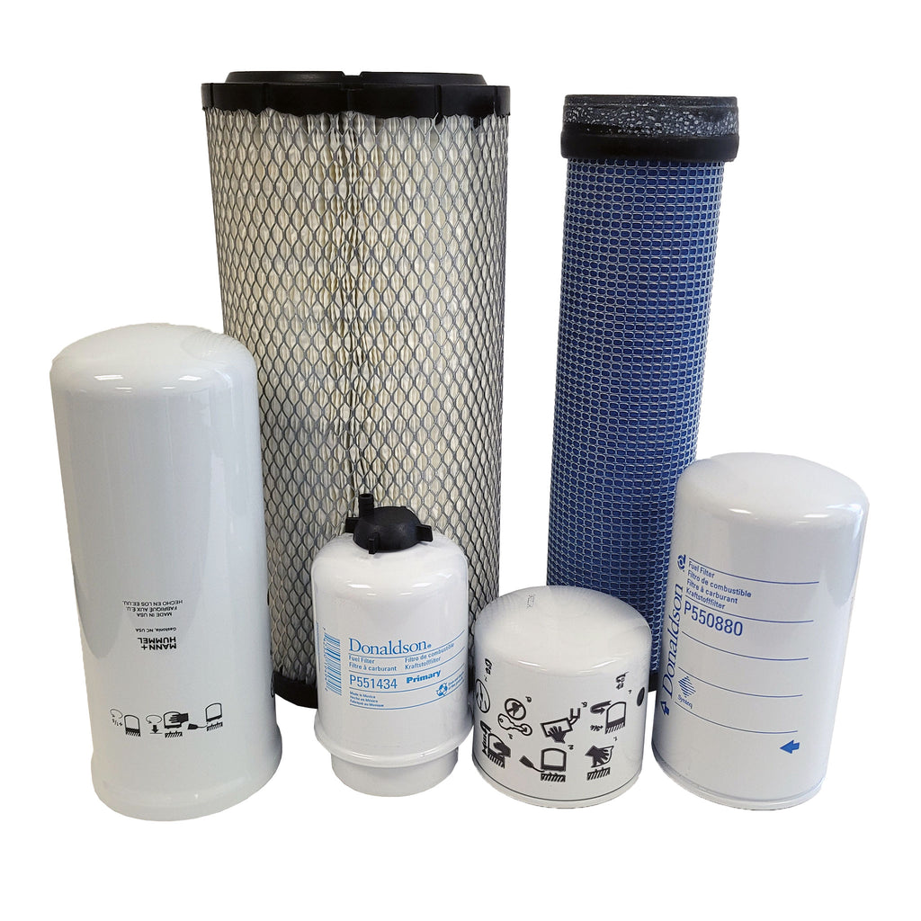 CFKIT Maintenance Filter Kit Compatible with NH C232 Compact Loader Tier 4B (04/14 - )