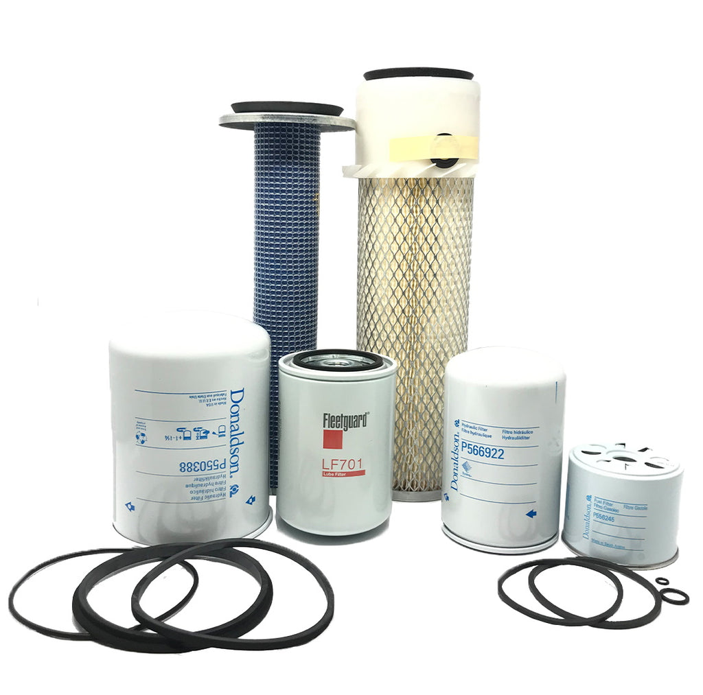 CFKIT Filter Kit for New Holland L555 Loader w/ Perkins 4.108 Eng - Crossfilters