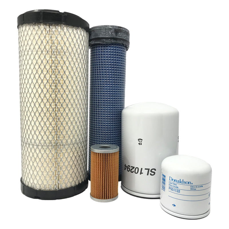 CFKIT Service Filter Kit for New Holland TT50A 4 CYL Tractor (01/07 - 12/12) - Crossfilters