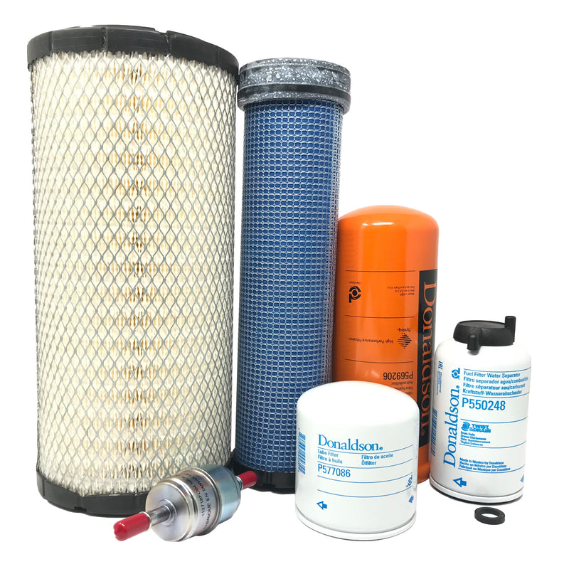 CFKIT Service Filter Kit for New Holland L225 Skid Steer Loader (04/11 - 12/12) - Crossfilters