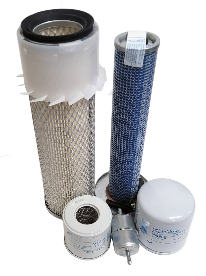 CFKIT Service Filter Kit Compatible with NH L553 Skid Steer Loaders w/ KUB V1902 Eng.