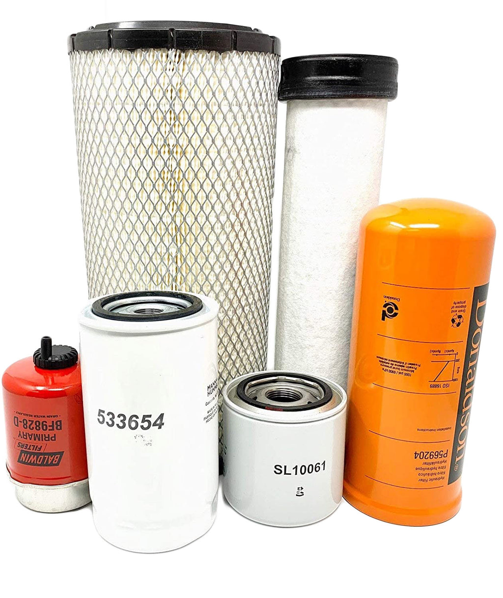 CFKIT Maintenance Filter Kit for/New Holland C232 Compact Loader Tier 4B (04/17 - ) - Crossfilters