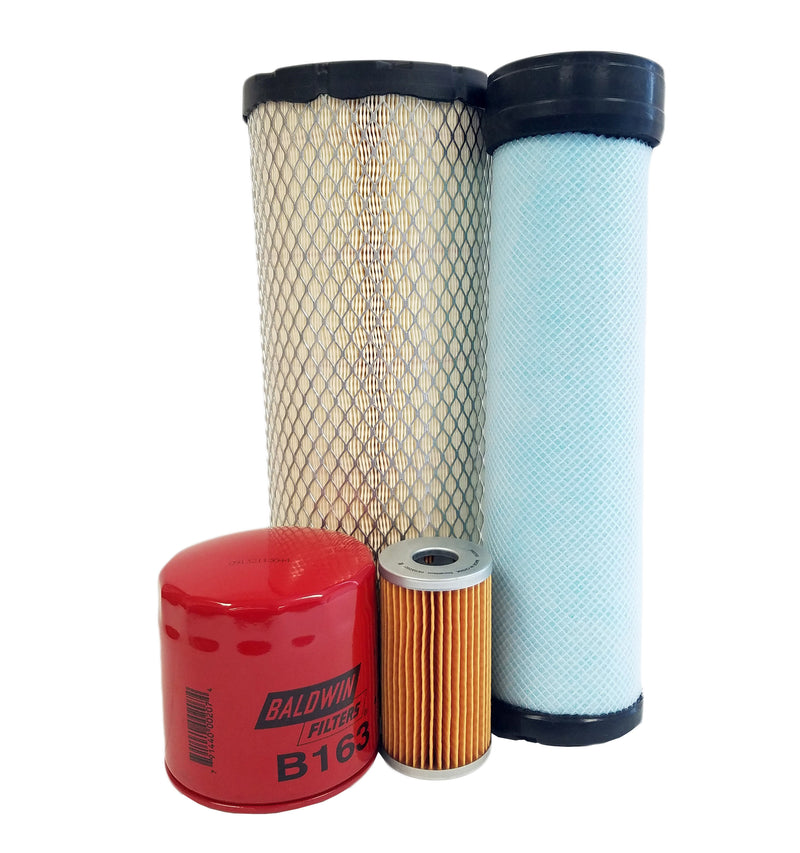 CFKIT Maintenance Filter Kit Compatible with NH TC55DA w/ Shibaura 2.2L Eng