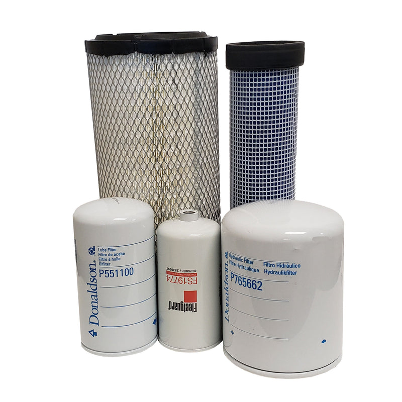 CFKIT Maintenance Filter Kit Compatible with NH TL100A Tractor w/ 4.5L Turbo Engine.