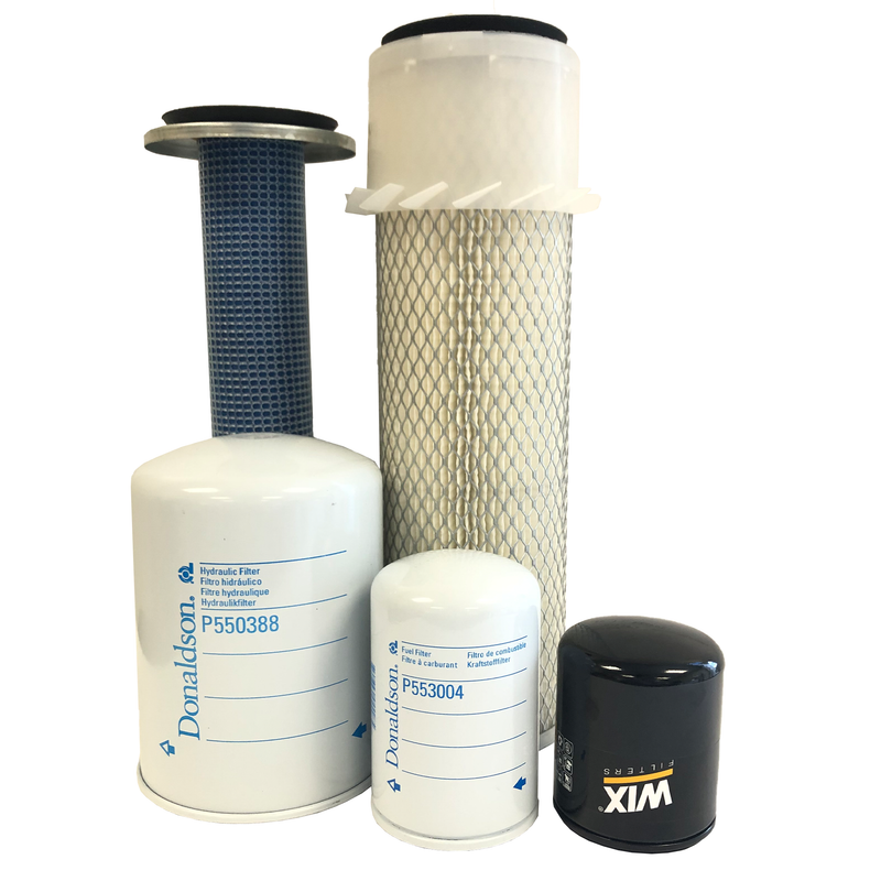 CFKIT Service Filter Kit Compatible with NH L445 Loader w/ Deutz F2L411 F2L511 Eng.