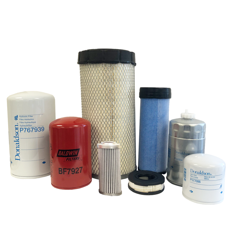 CFKIT Maintenance Filter Kit Compatible with NH POWERSTAR 120 Power Shuttle Tractor (11/17-01/19)