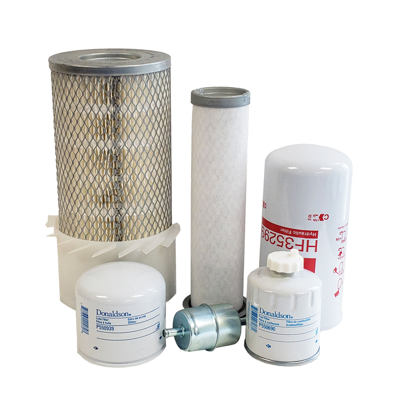 CFKIT Filter Maintenance Kit Compatible with NH LX665 Skid Steer Turbo Loader