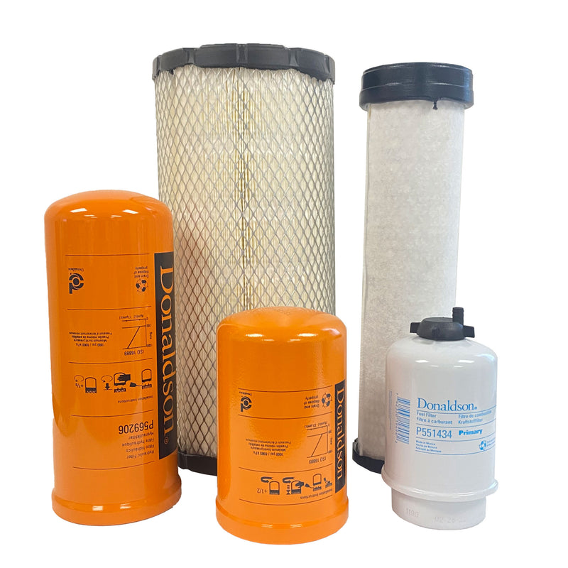 CFKIT Maintenance Filter Kit Compatible with NH B95C Backhoe Loader