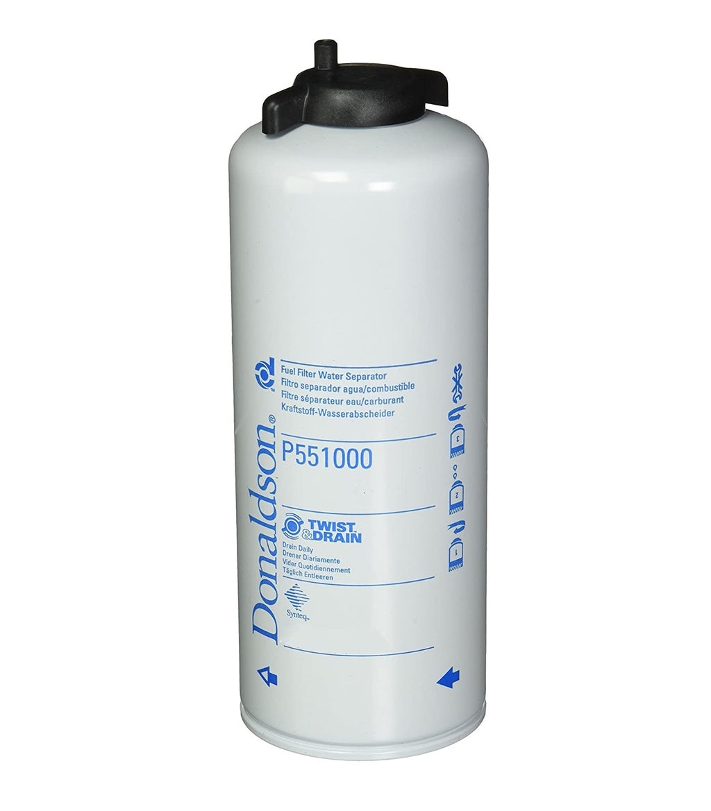 P551000 Donaldson Fuel Filter, Water Separator Spin-On Twist&Drain - Crossfilters