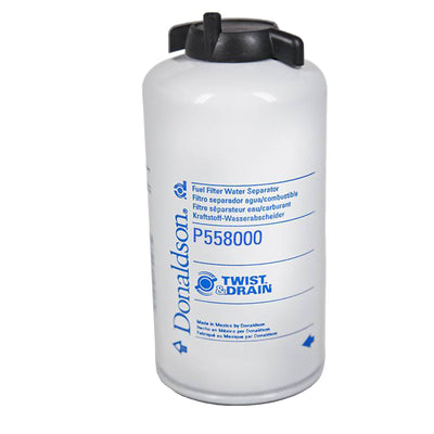 P558000 Donaldson Fuel Filter, Water Separator Spin-On Twist&Drain - Crossfilters