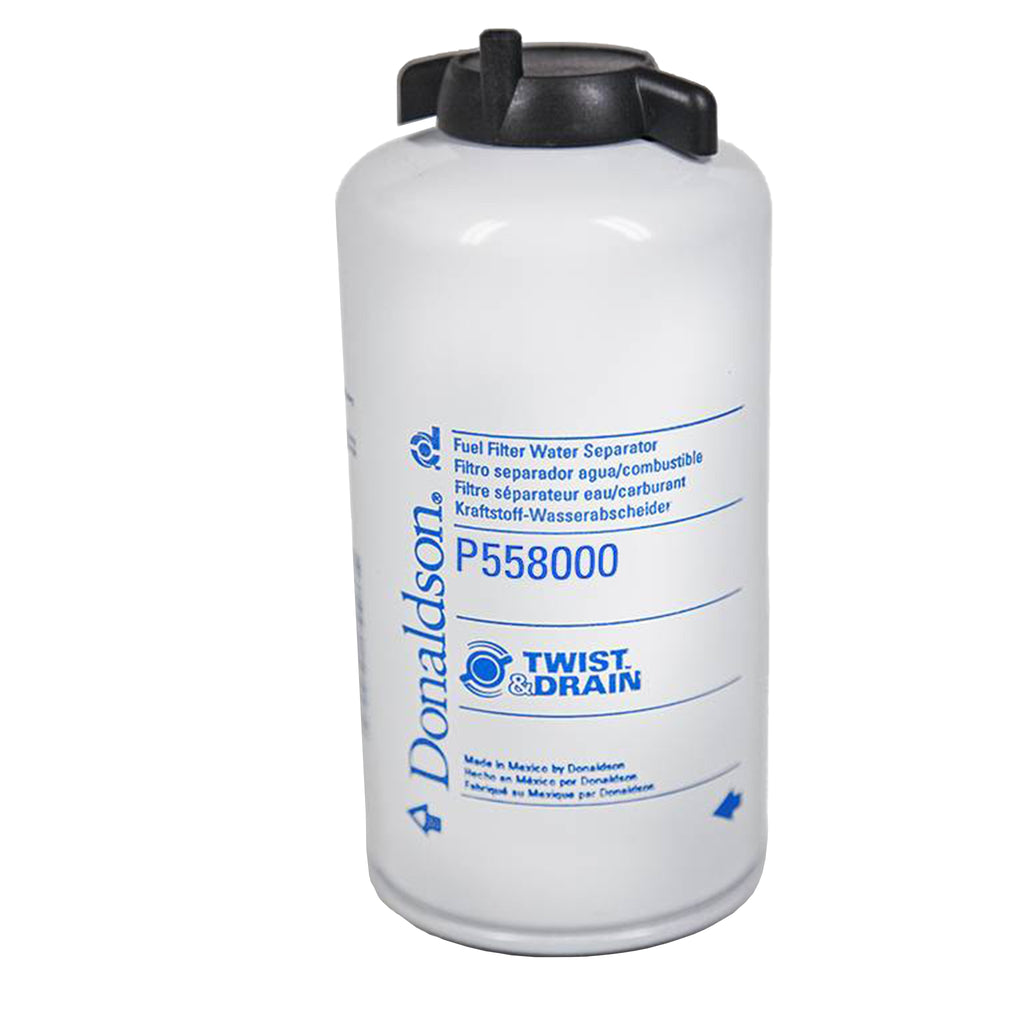 P558000 Donaldson Fuel Filter, Water Separator Spin-On Twist&Drain - Crossfilters