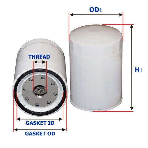 SFO27021 Sure Filter Oil Filter - Crossfilters