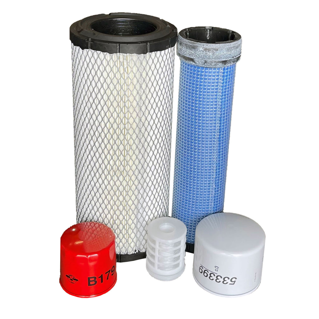 CFKIT Service Filter Kit Compatible with 2008 Take-uchi TL130 w/ Yanmar 4TNV98-YTBL