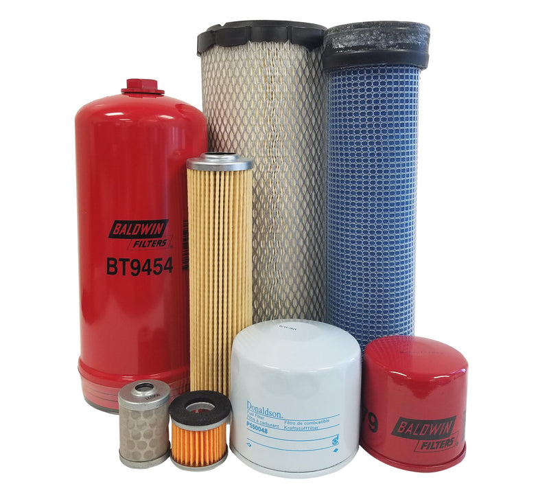 CFKIT Maintenance Kit Compatible with Take-uchi TL130 Engine Yanmar 4TNE98-TBL (Serial 21300169 & Above)