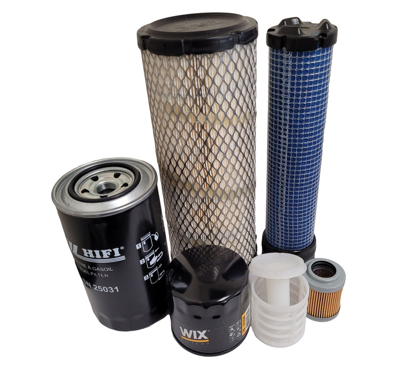 CFKIT Filter Kit for Takeuchi TB228, TB235, TB250 w / Yanmar 4TNV88 Eng. (4TNV88 ) - Crossfilters
