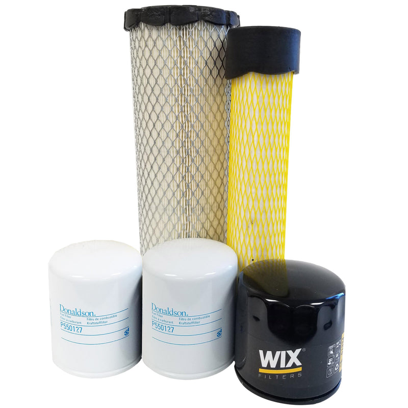 CFKIT Filter kit Compatible with-Take-uchi TB125 2002 W/ 3TNE82A Eng