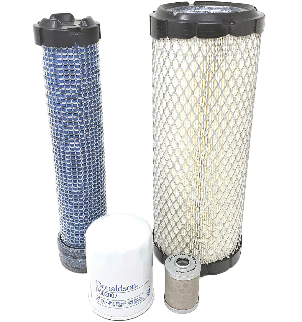 CFKIT Maint. Filter Kit for Volvo Mini Excavator EC35 w/S4L2 Eng (to S/N 18463) - Crossfilters