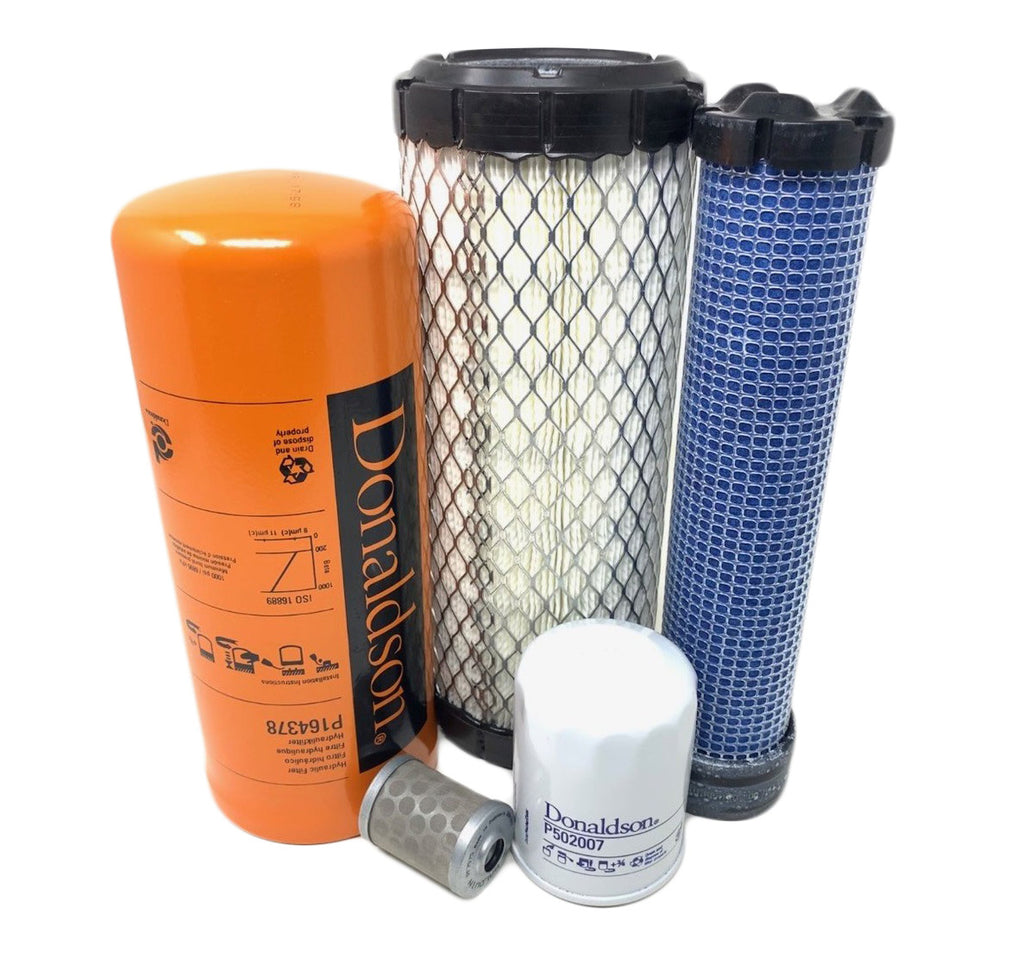 CFKIT Filter Kit for/Volvo EC25 EC30 Mini Excavator w/Mitsubishi S3L2 Engine - Crossfilters
