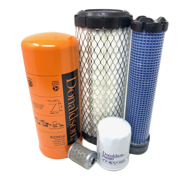 CFKIT Filter Kit for/Volvo EC25  EC30 Mini Excavator w/Mitsubishi S3L2 Engine - Crossfilters