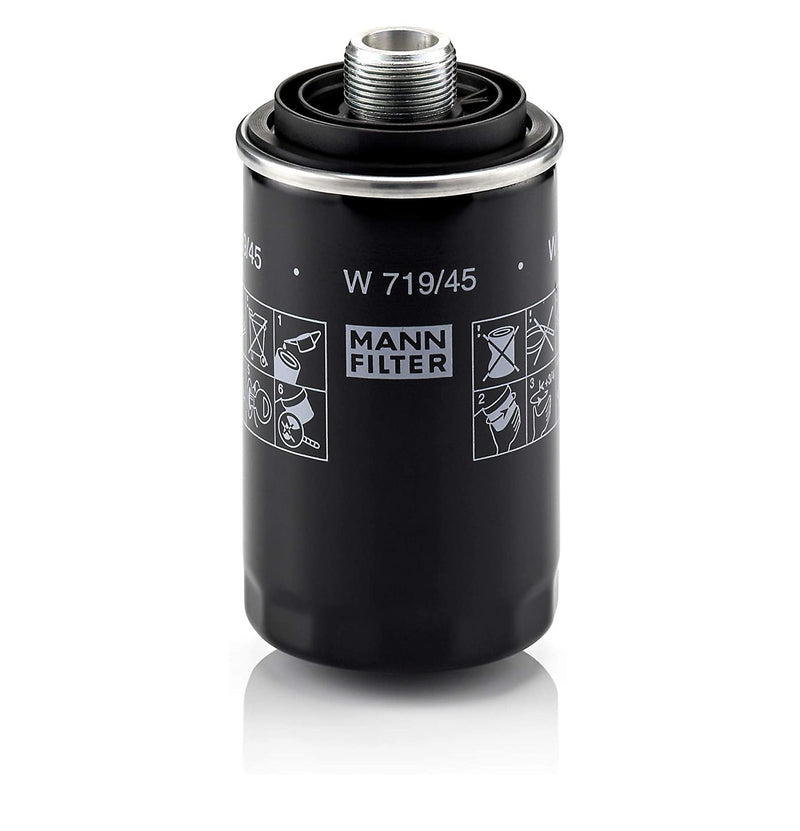 Oil Filter fits Audi A3 A4 TT Q3 Q5 2008-2016 MANN W719/45 - Crossfilters