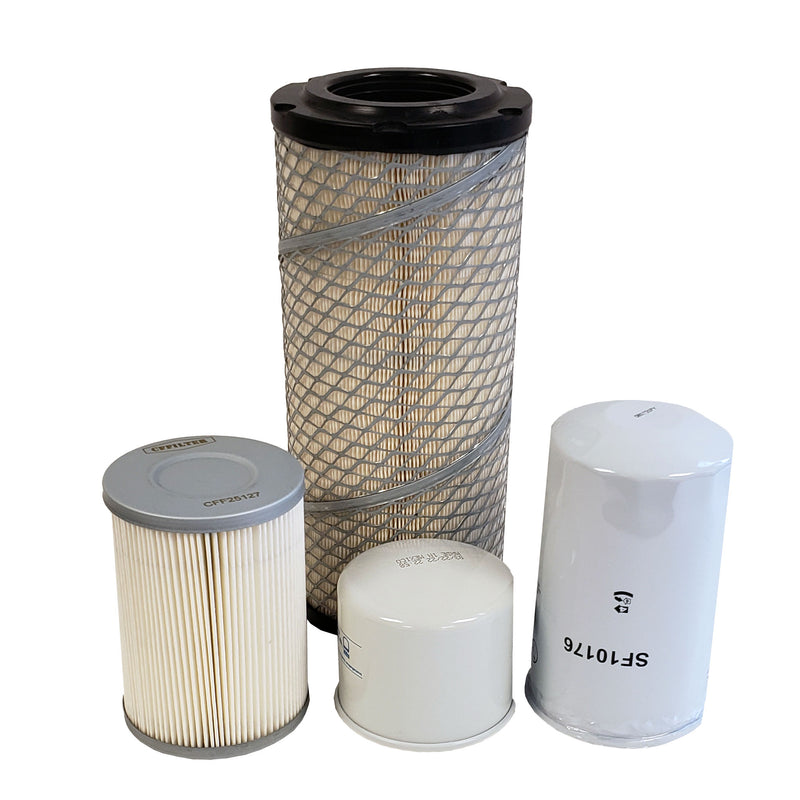 CFKIT Filter Service Kit Compatible with Yanmar VIO50 Excavator w/ 4TNE88 Eng