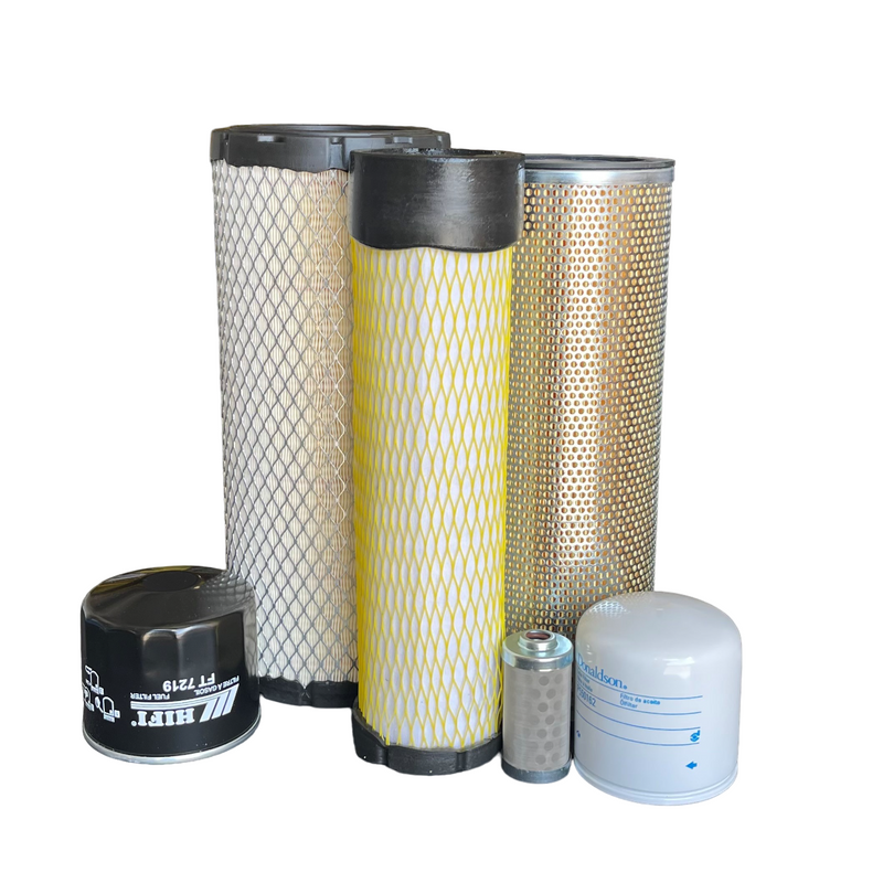 CFKIT Maintenance Filter Kit Compatible with Yanmar VIO 70 CR 4TNE98 Eng