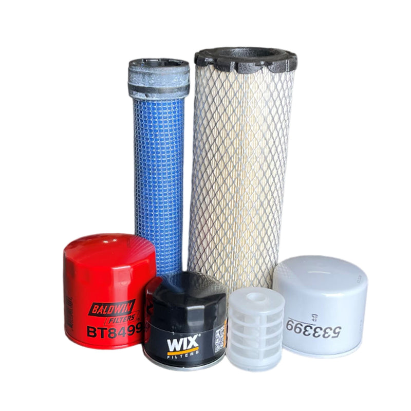 CFKIT Maintenance Filter Kit Compatible with Yanmar Cub Cadet EX3200 Diesel