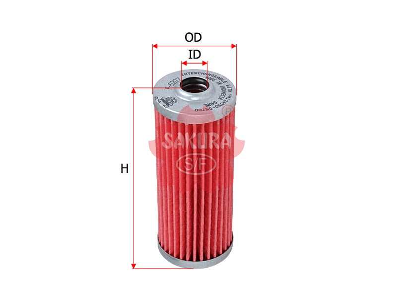 F5207 Sakura Fuel Cartridge (Replacement Compatible with Baldwin PF981, Donaldson P502166)
