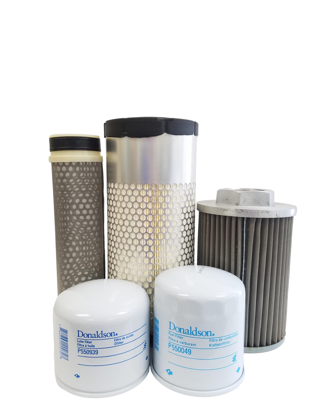 CFKIT Maintenance Filter Kit Compatible with KUB KX040-4 Mini Excavator