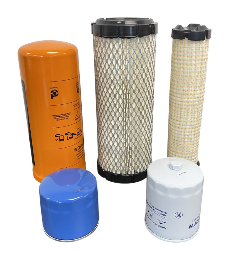 CFKIT Maintenance Filter Kit Compatible with Bob-CAT L28 Articulated Loaders B4LD11001 & Above