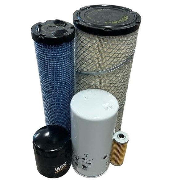 CFKIT Maintenance Filter Kit Compatible with Branson 5530C 5530R Tractors w/ 2.3L Turbo Eng.