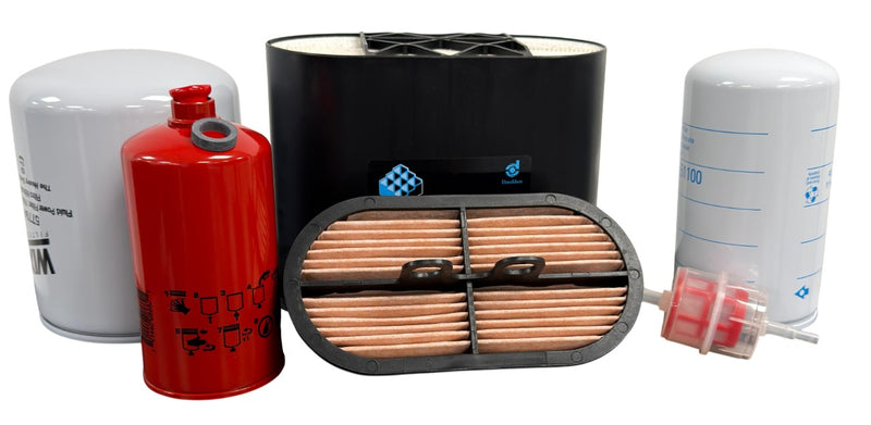 CFKIT Maintenance Filter Kit Compatible With Case Farmall 95C Tractor (01/07 - 04/14)