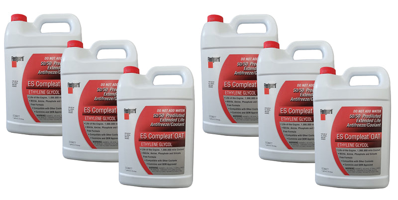 Fleetguard CC36077 Coolant Antifreeze Red 50/50 ES Compleat OAT