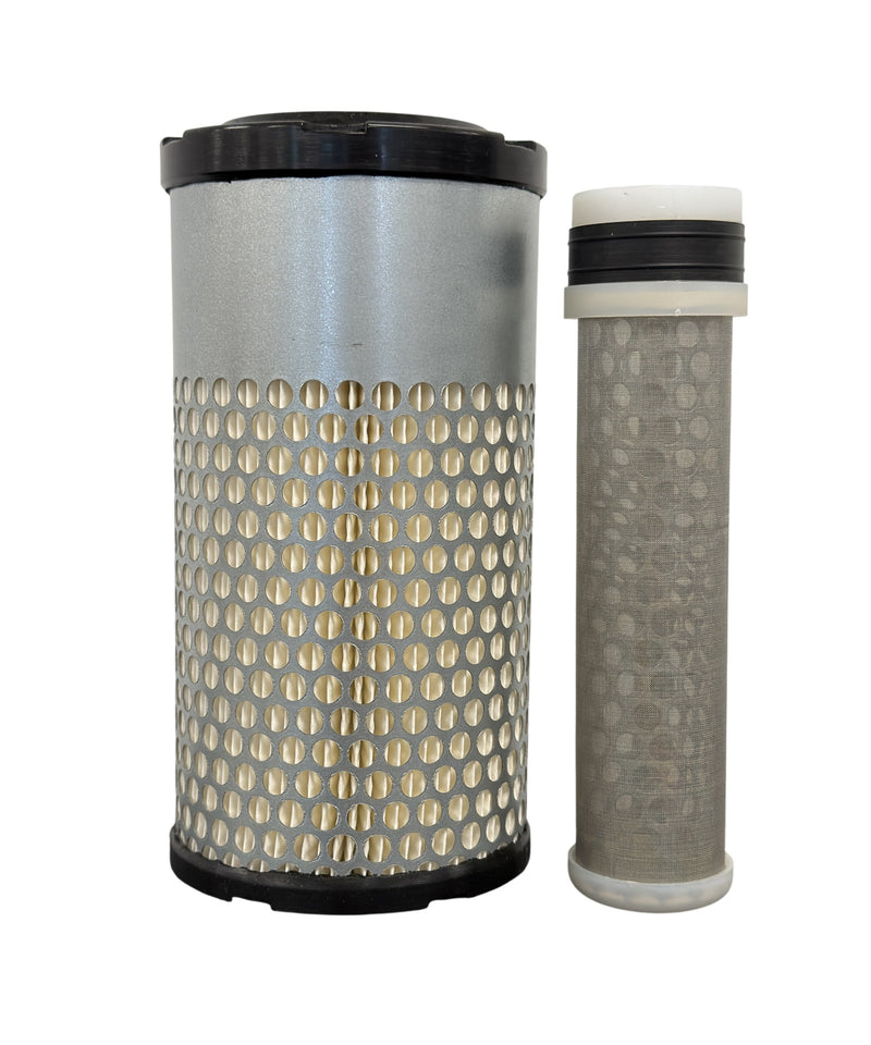 Air Filter Set Replacement Compatible with KUB 6C060-99410, 6A100-82630, 32721-58242 - Crossfilters