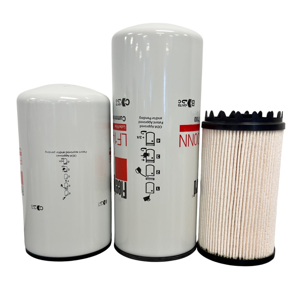CFKIT Filter Kit Compatible With Cummins Oil Change Kit LF14000NN FF5776 FS36401 - Crossfilters