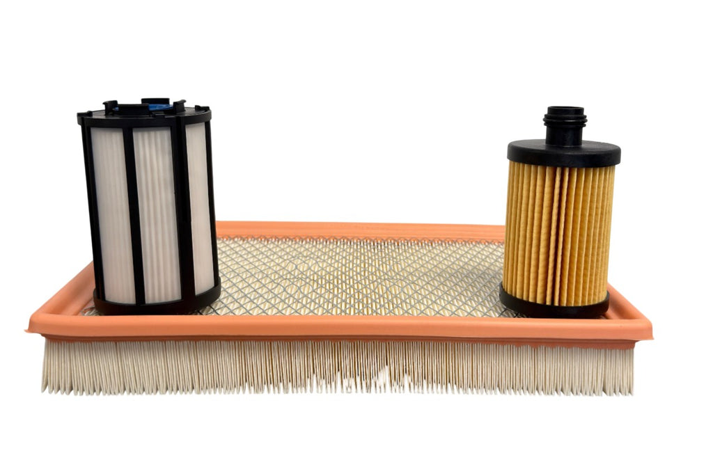 CFKIT Oil Filter Fuel Filter & Air Filter Kit Compatible with 14-17 Dodge Ram Ecodiesel 3.0L - Crossfilters