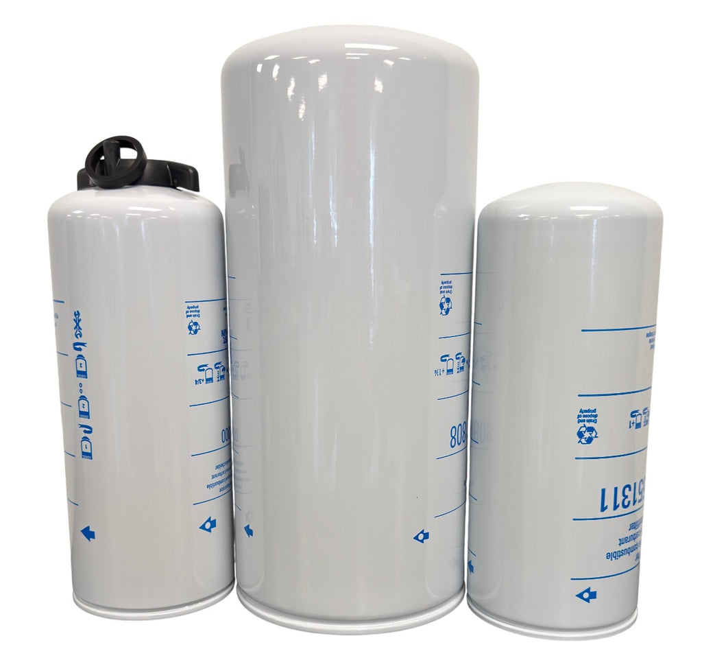 CFKIT Filter Kit Compatible Cat C13 Engine Fuel, Oil, Fuel (All Donaldson) - Crossfilters