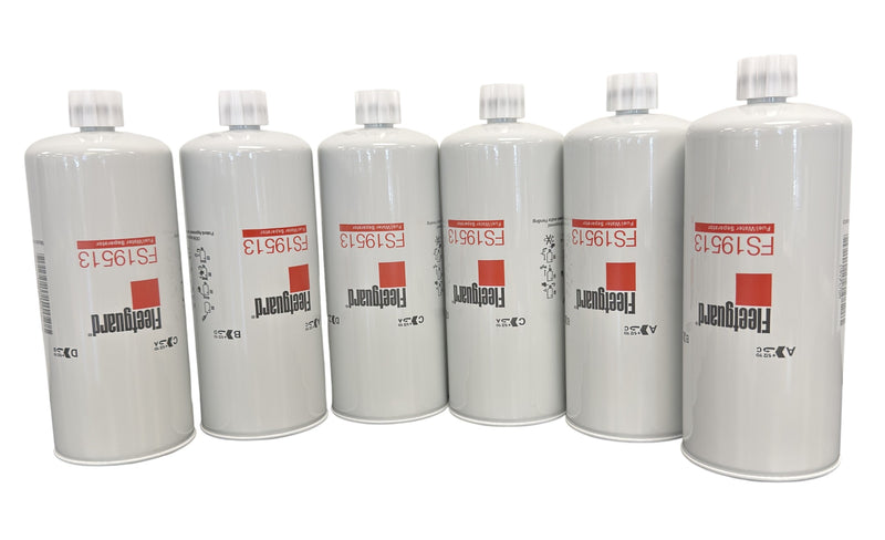 FS19513 Fleetguard Pac, Fs - Pack of 6 - Crossfilters