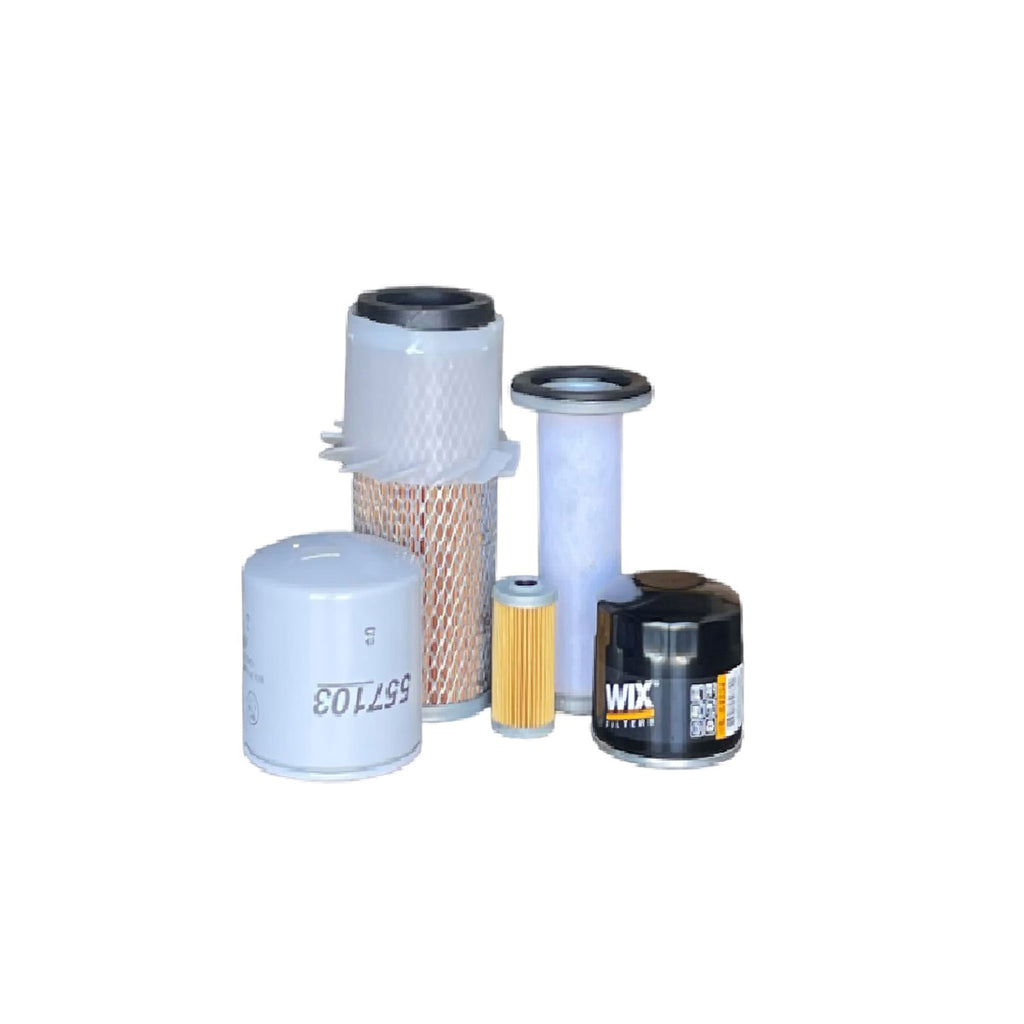 CFKIT Maintenance Filter Kit Compatible with JD 455 Lawn Tractor with Yanmar Eng.